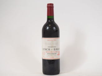 Vente aux enchères 1 BOUTEILLE CHÂTEAU LYNCH BAGES GCC PAUILLAC - 1996 - BLS