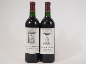 Vente aux enchères 2 BOUTEILLES CHÂTEAU CADET BON GCC ST ÉMILION - 1989 - ETLA