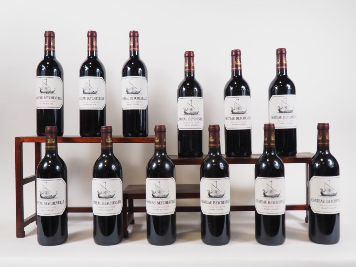 12 BOUTEILLES CHÂTEAU BEYCHEVELLE GCC ST JULIEN - 2004 - CBO