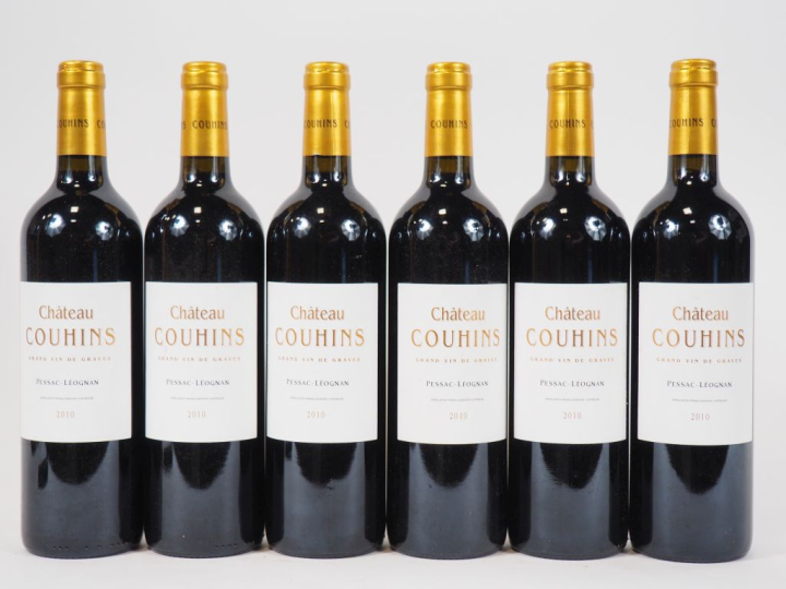 6 BOUTEILLES CHÂTEAU COUHINS GRAVES - 2010