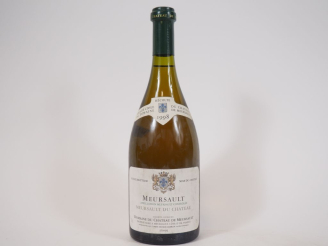 Vente aux enchères 1 BOUTEILLE MEURSAULT DOMAINE DU CHÂTEAU DE MEURSAULT - 1998