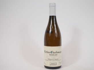 Vente aux enchères 1 BOUTEILLE CORTON CHARLEMAGNE GC DOMAINE G. ROUMIER - 2002 - ETLS