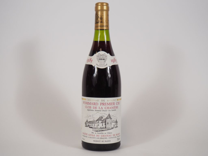 1 BOUTEILLE POMMARD 1er CRU 'CLOS DE LA CHANIÈRE' CHÂTEAU DE BLIGNY - 