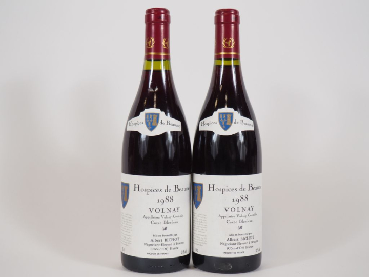 2 BOUTEILLES VOLNAY 'CUVEE BLONDEAU' A. BICHOT HOSPICES DE BEAUNE - 19