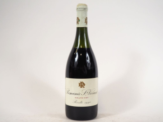 Vente aux enchères 1 BOUTEILLE ROMANÉE ST VIVANT GC ROUGEOT DUPIN - 1990 - 5 CM
