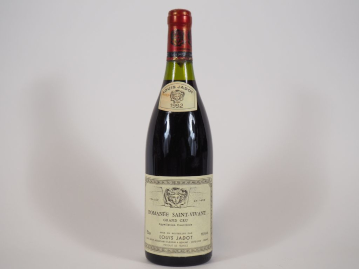 1 BOUTEILLE ROMANÉE SAINT VIVANT GC LOUIS JADOT - 1992 - CAPS LA