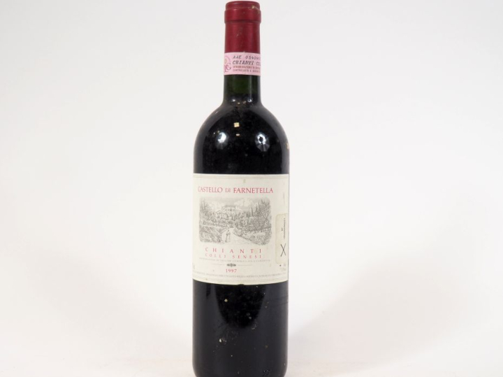 1 BOUTEILLE CHIANTI COLLI SENESI CASTELLO DI FARNETELLA - 1997