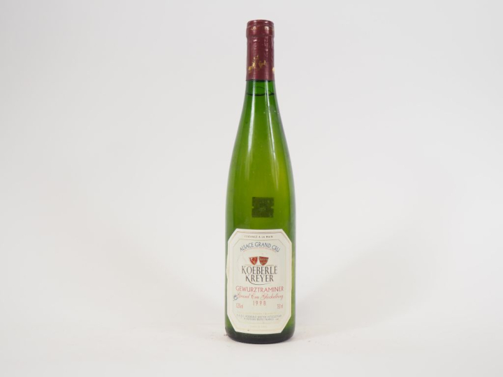 1 BOUTEILLE GEWURZTRAMINER 'GLOCKELBERG' KOBERLÉ KREYER - 1998