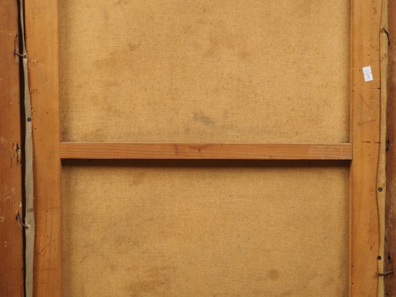 Eugène REGAGNON.  "Portrait d'un buste en platre figurant la Belle Pau