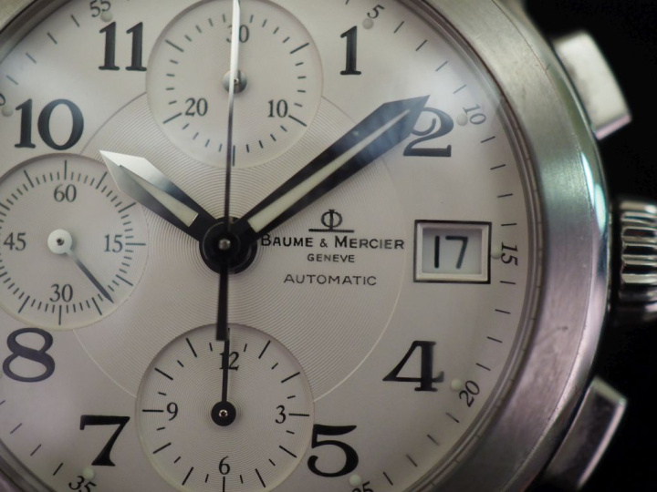 BAUME MERCIER No. 3762563 No. MVO 45216 Chronographe bracelet en acier