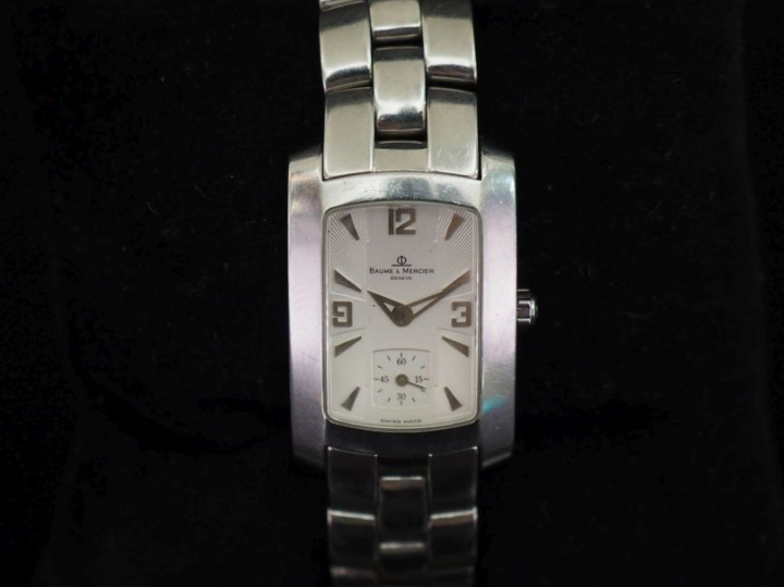 BAUME MERCIER No. 2342012 No. 65309 Montre bracelet en acier Boîtier r
