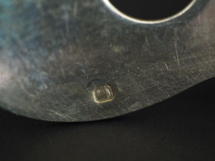Partie de ménagère de style Louis XVI en argent 925, poinçon Minerve, 