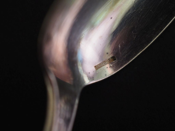 CHRISTOFLE   Cie Partie de ménagère en métal argenté, modèle Delafosse