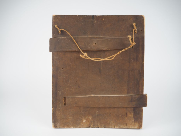 Icône du Christ en Majesté. Russie, fin du XIXe siècle. Autour de Lui,