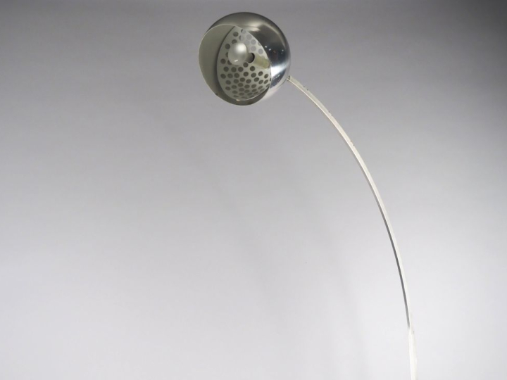 ARCO par Achille Castiglioni pour Flos   Pier.  Lampadaire marbre et m