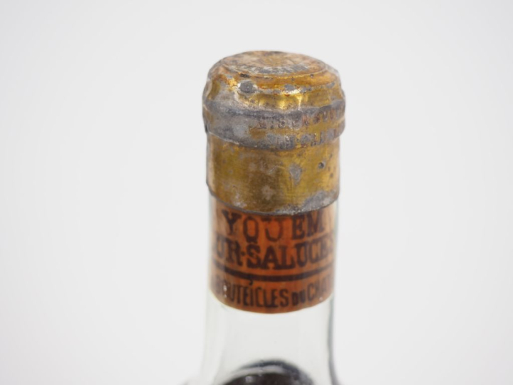 1 BOUTEILLE CHÂTEAU D'YQUEM 1er CCS SAUTERNES - 1925 - LB/EA/BELLE COU
