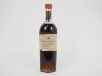 Vente aux enchères 1 BOUTEILLE CHÂTEAU D'YQUEM 1er CCS SAUTERNES - 1936 - HEP-MEP/BOUCHON