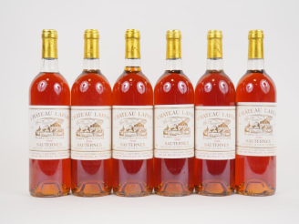 Vente aux enchères 6 BOUTEILLES CHÂTEAU LAFON SAUTERNES - 1996