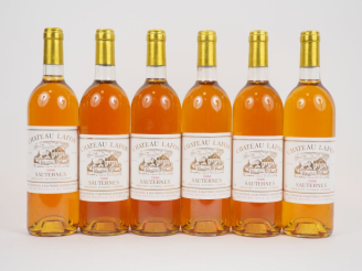 Vente aux enchères 6 BOUTEILLES CHÂTEAU LAFON SAUTERNES - 1998