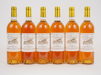 Vente aux enchères 6 BOUTEILLES CHÂTEAU LAFON SAUTERNES - 2001