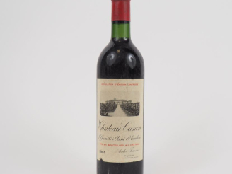 Vente aux enchères 1 BOUTEILLE CHÂTEAU CANON 1er GCC ST EMILION - 1961 - BG/ELA