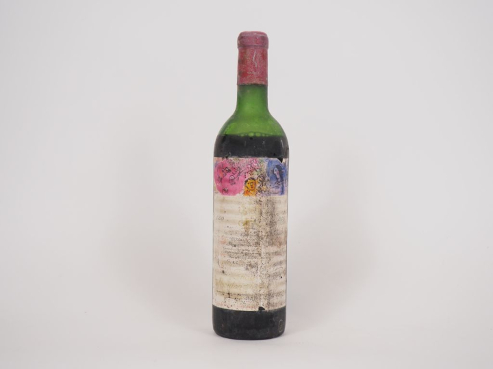 1 BOUTEILLE CHÂTEAU MOUTON ROTHSCHILD 1er GCC PAUILLAC - 1970 - VIDANG