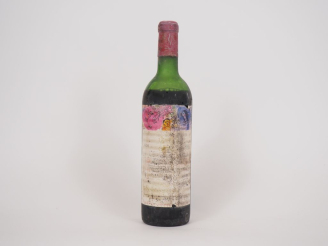 Vente aux enchères 1 BOUTEILLE CHÂTEAU MOUTON ROTHSCHILD 1er GCC PAUILLAC - 1970 - VIDANG
