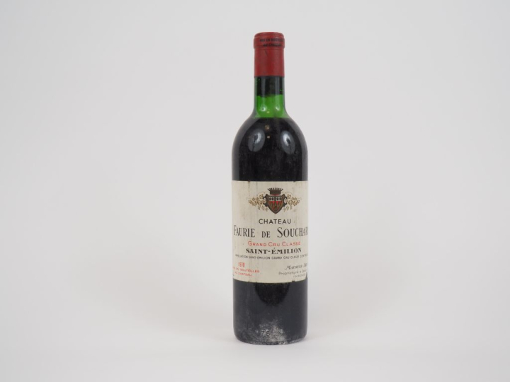 1 BOUTEILLE CHÂTEAU FAURIE DE SOUTARD GCC ST EMILION - 1970 - LB-HEP/B