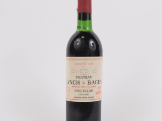 Vente aux enchères 1 BOUTEILLE CHÂTEAU LYNCH BAGES GCC PAUILLAC - 1970