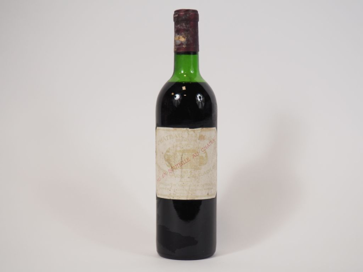 1 BOUTEILLE CHÂTEAU MARGAUX 1er GCC MARGAUX - 1974 - HEP/ETF/CAPS LEGE
