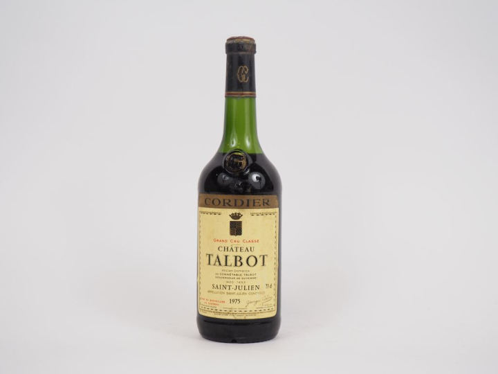 1 BOUTEILLE CHÂTEAU TALBOT GCC ST JULIEN - 1975