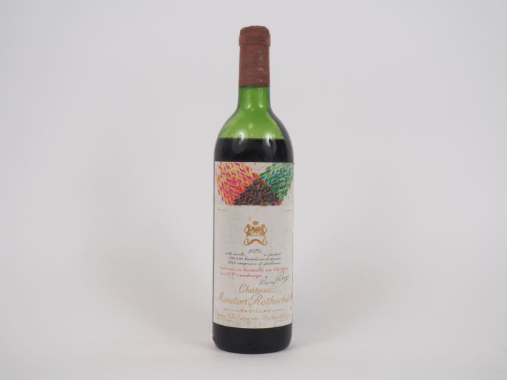 1 BOUTEILLE CHÂTEAU MOUTON ROTHSCHILD 1er GCC PAUILLAC - 1979 - VIDANG
