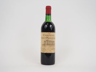 Vente aux enchères 1 BOUTEILLE CHÂTEAU HAUT MARBUZET ST ESTÈPHE - 1981 - LB 