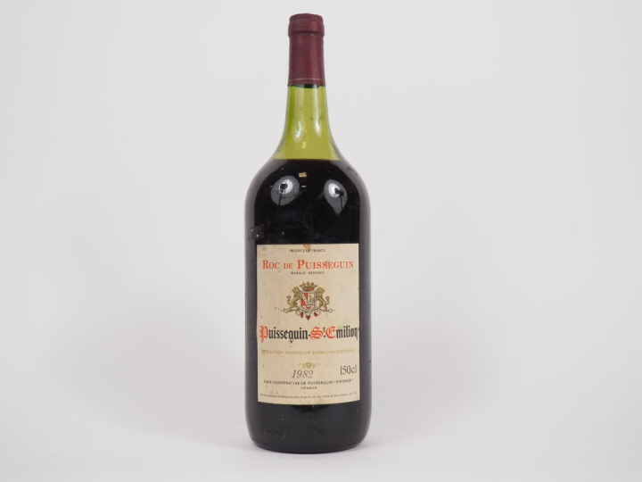 1 MAGNUM ROC DE PUISSEGUIN ST ÉMILION- 1982 - LB