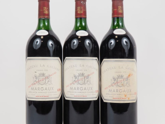 Vente aux enchères 3 MAGNUMS CHÂTEAU LA GALIANE MARGAUX - 1986