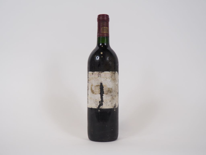 1 BOUTEILLE CHÂTEAU MARGAUX 1er GCC MARGAUX - 1988 - BG/ETA/MILLESIME 