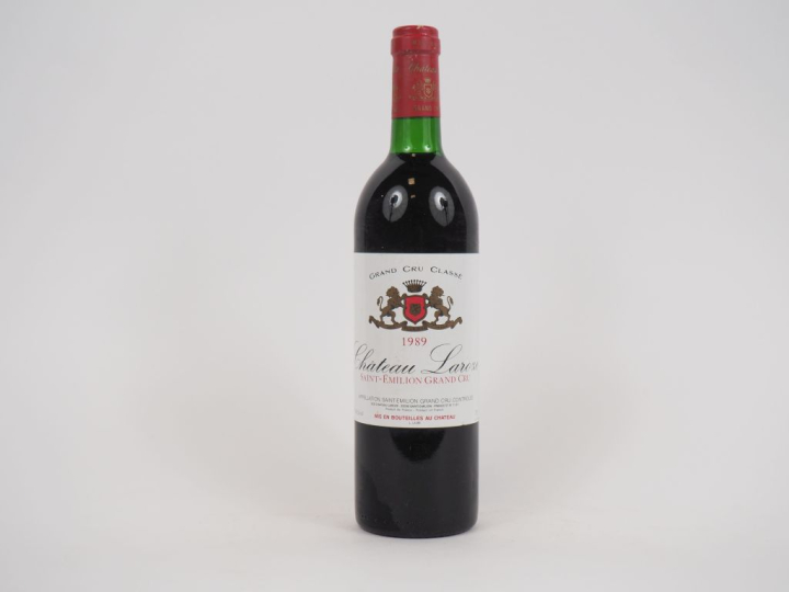 1 BOUTEILLE CHÂTEAU LAROZE GC ST EMILION - 1989 - BG