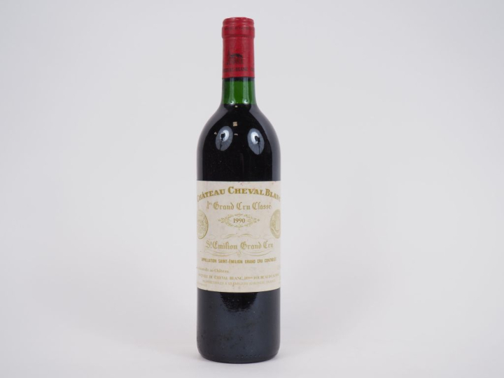 1 BOUTEILLE CHATEAU CHEVAL BLANC 1er GCC ST EMILION - 1990 - BG