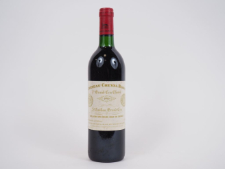 Vente aux enchères 1 BOUTEILLE CHATEAU CHEVAL BLANC 1er GCC ST EMILION - 1990 - BG