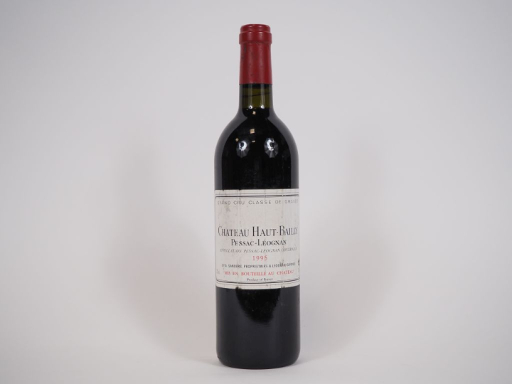 1 BOUTEILLE CHÂTEAU HAUT BAILLY 1er GCC GRAVES - 1995