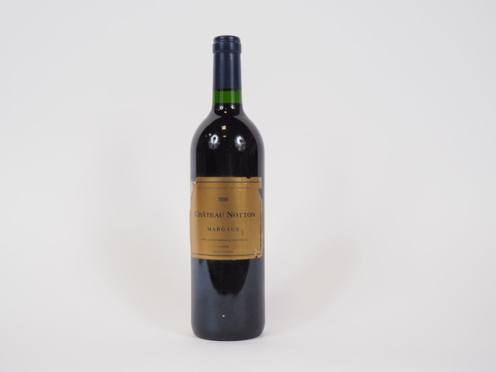 1 BOUTEILLE CHÂTEAU NOTTON MARGAUX - 1996 - ETLA