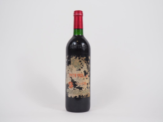 Vente aux enchères 1 BOUTEILLE PETRUS POMEROL - 1997 - BG/ETA