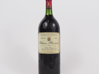 Vente aux enchères 1 MAGNUM CHÂTEAU MAUTRET 1eres CÔTES DE BORDEAUX - 1998