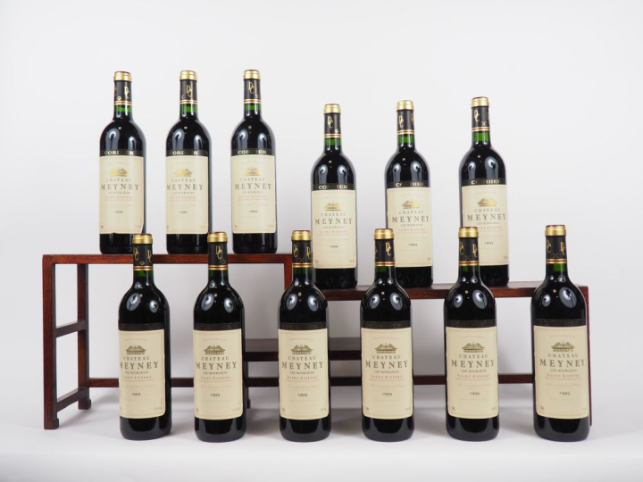 12 BOUTEILLES CHÂTEAU MEYNEY CB ST ESTÈPHE - 1999 - CBO