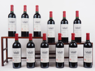 Vente aux enchères 12 BOUTEILLES CHÂTEAU GRAND PUY LACOSTE GCC PAUILLAC - 2000 - CBO