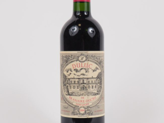 Vente aux enchères 1 BOUTEILLE DULUC DE BRANAIRE ST JULIEN - 2004