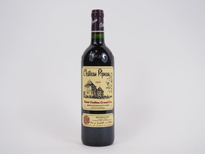 1 BOUTEILLE CHÂTEAU PIPEAU GC ST EMILION - 2005