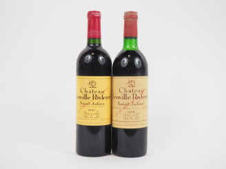 Vente aux enchères 2 BOUTEILLES CHÂTEAU LEOVILLE POYFERRÉ GCC ST JULIEN : 1 de 1979 - LB/