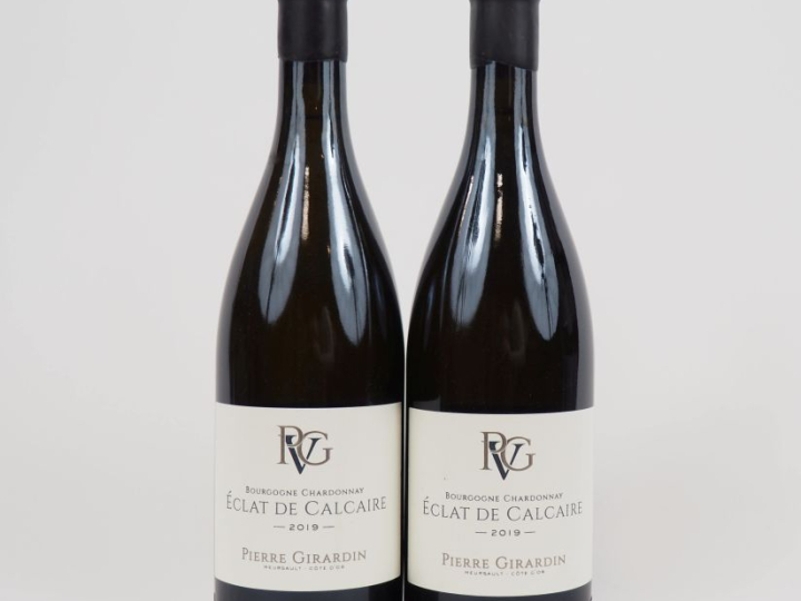 2 BOUTEILLES BOURGOGNE CHARDONNAY "ECLAT DE CALCAIRE" DOMAINE PIERRE G