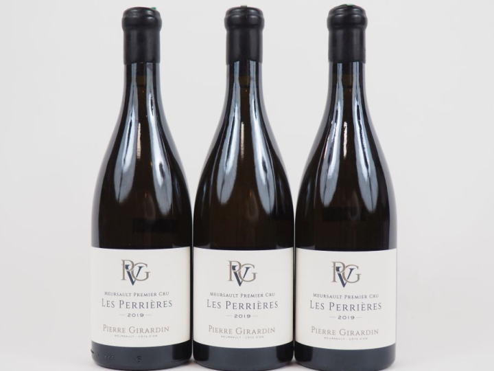 3 BOUTEILLES MEURSAULT 1er CRU "LES PERRIÈRES" DOMAINE PIERRE GIRARDIN